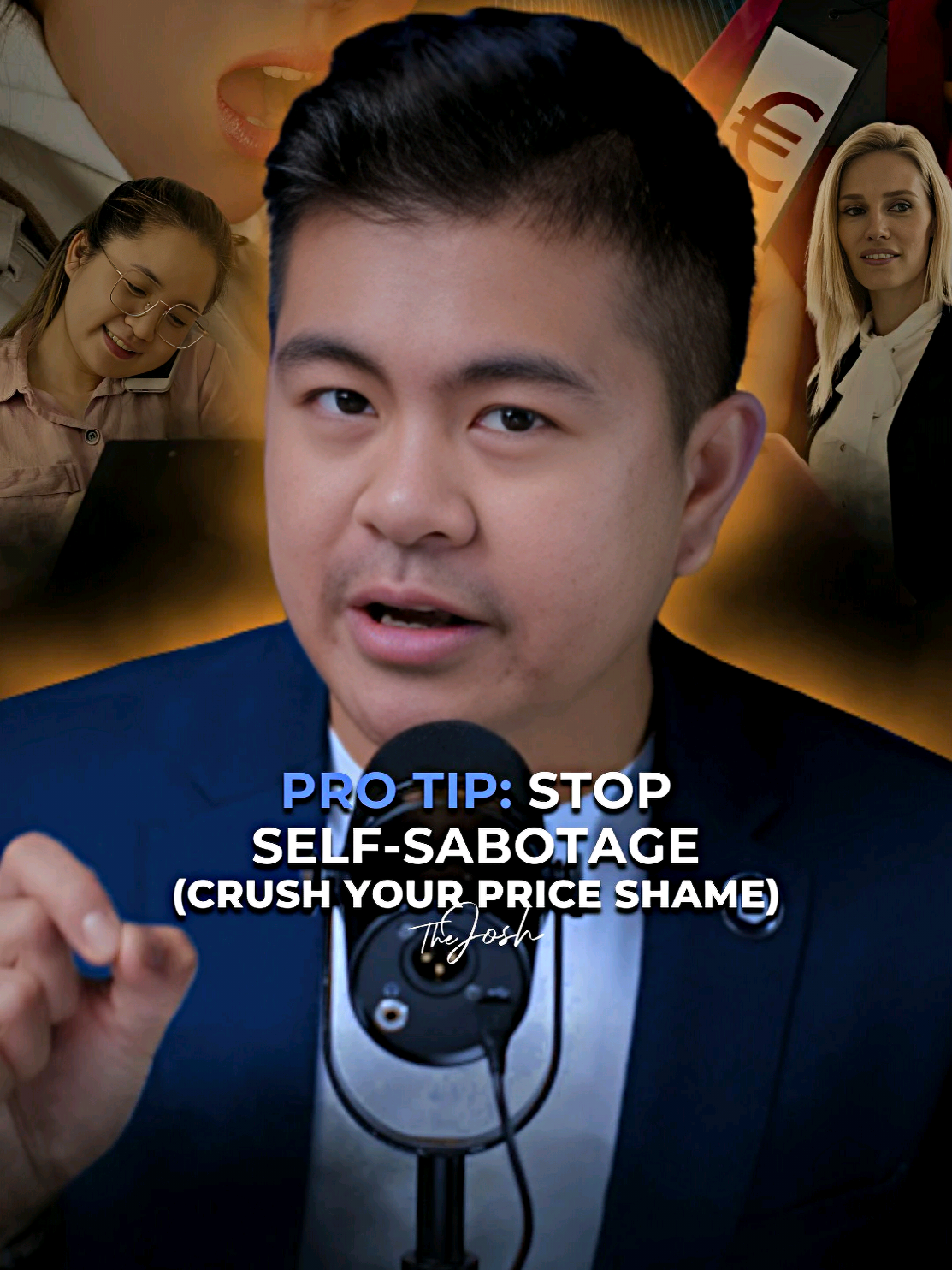 When YOU believe in the value → clients mirror that belief. You project that belief onto clients →> they feel it. Watch this! #TheJosh #VoiceboxUniversity #MarketingTips #sales #StrategicSales 