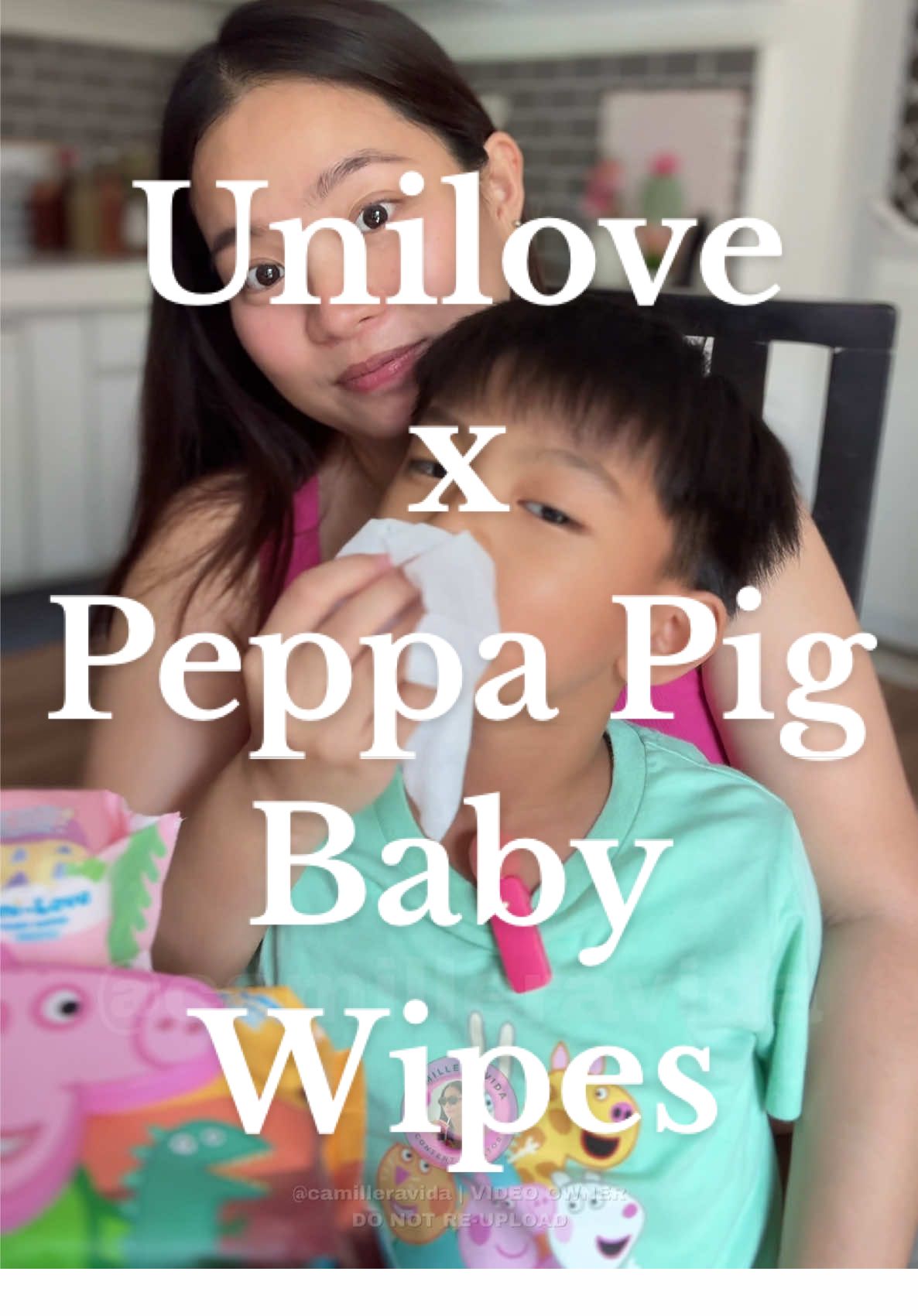 @Unilove PH Official  x Peppa Pig Baby Wipes 🐽🐷💗 Super cute at ang bango as in!  #UnilovexPeppaPig #PeppaPig #UnilovePh #unilovequalityandtrustedbabybrand #BabyWipes  