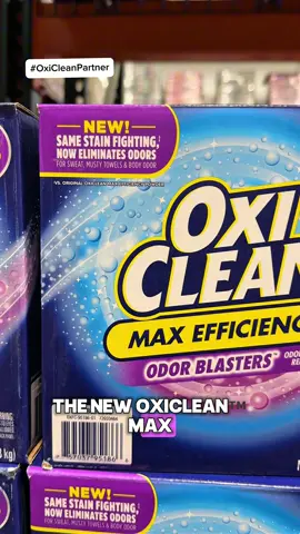 #OxiCleanPartner Have you grabbed the all new @oxicleanofficial Max Efficiency Odor Blasters Powder yet?! Find it now in @costco clubs! 💪 2x better at removing stains and odors than the leading detergent alone 🦠 Eliminates sweat, musty towel & body odors 📦 11lbs of odor-blasting power = 35% more powder than the original OxiClean™ Max Efficiency powder 💧 Chlorine-free, color-safe & gentle on clothes 🧽 101 ways to clean, from laundry to household messes 🛒It’s Not Clean Unless It’s OxiClean™️, so add it to your cleaning routine today! #costco #costcodeals  #OxiClean #OdorBlasters 