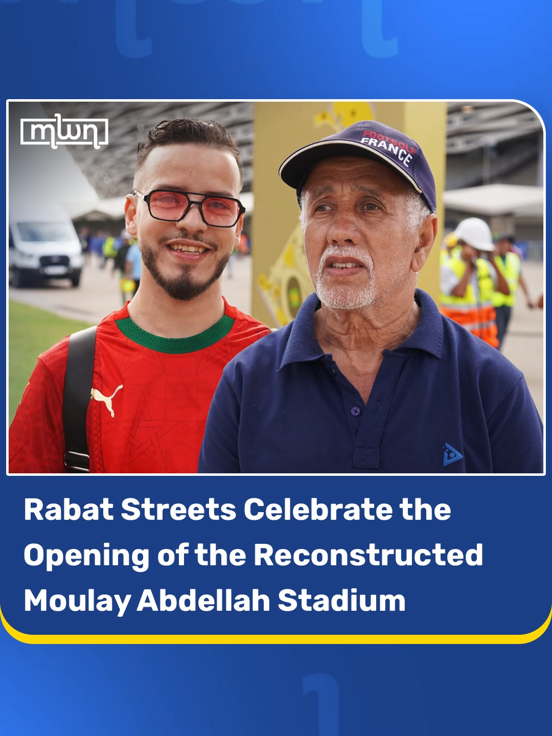 Fans from across Morocco attended the grand opening of the newly reconstructed Moulay Abdellah Stadium, expressing their excitement ahead of Morocco’s upcoming World Cup qualifier. Many described the stadium as a “sporting masterpiece,” praising its modern design and international-standard facilities. Supporters voiced strong confidence in Coach Regragui, believing he can lead the national team to AFCON victory and keep the cup at home. #morocco #world #news #rabat #moulayabdellahstadium #moroccoworldnews