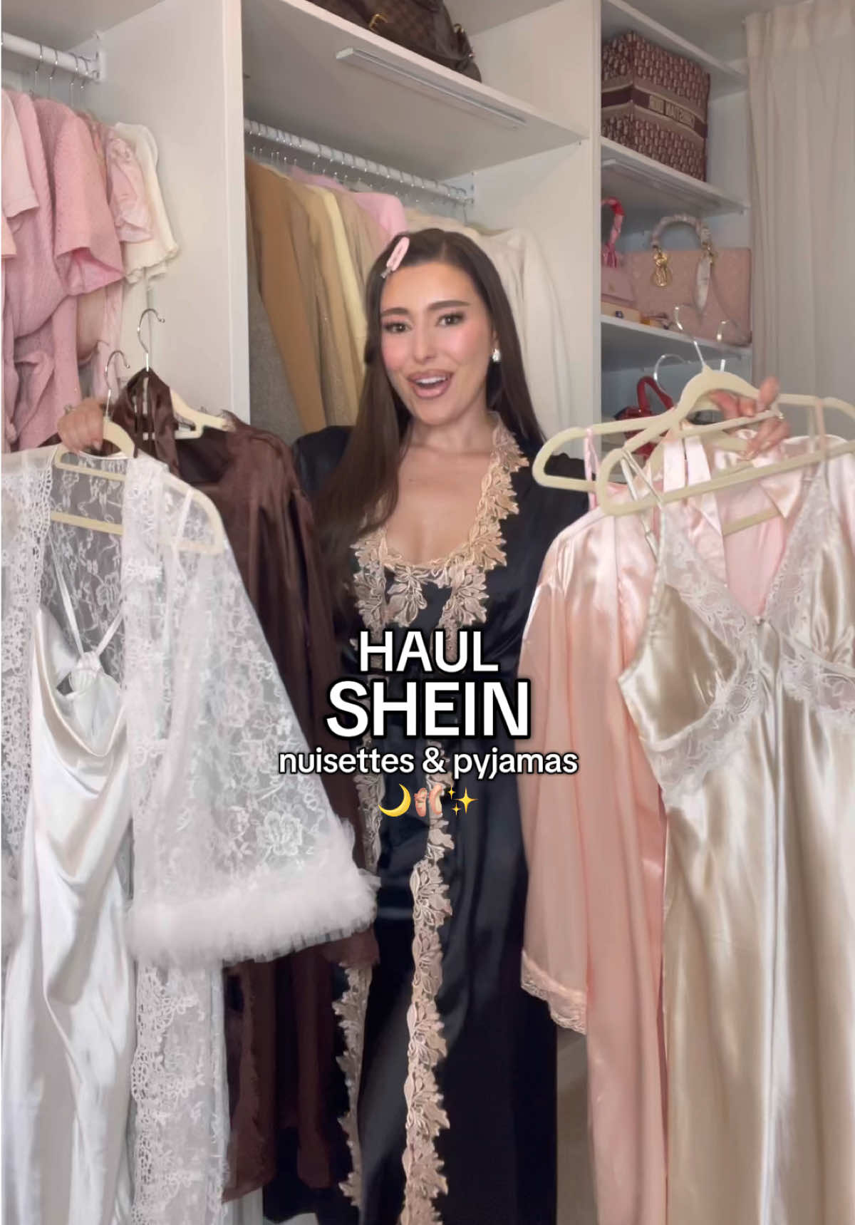Haul Shein nuisettes & pyjamas 🌙🩰✨ Code promo : 25SUMYGLAM @SHEIN @SHEIN France  #SHEINtrends #SHEINforAll #haulshein #sheinhaul #sheinpyjamas publicité collaboration commerciale 