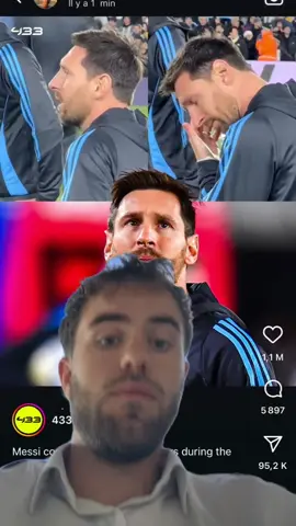Messi fait ses adieux à l’argentine 😢 #pourtoi #foot #Messi 