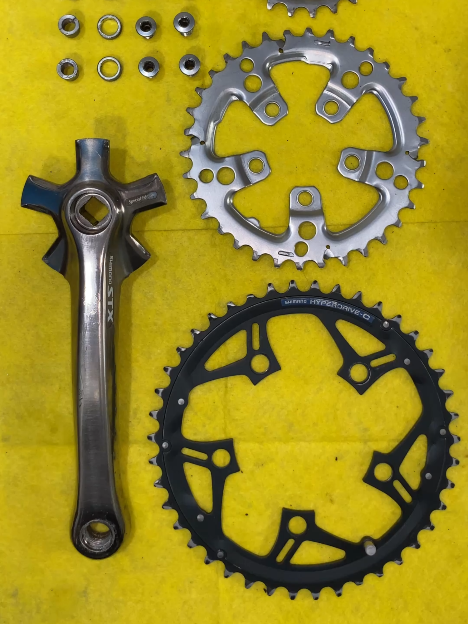Shimano’s Vintage Fail: STX Chainring Disaster #mtb #shimano #vintagebikes #asmr #restoration #mountainbike