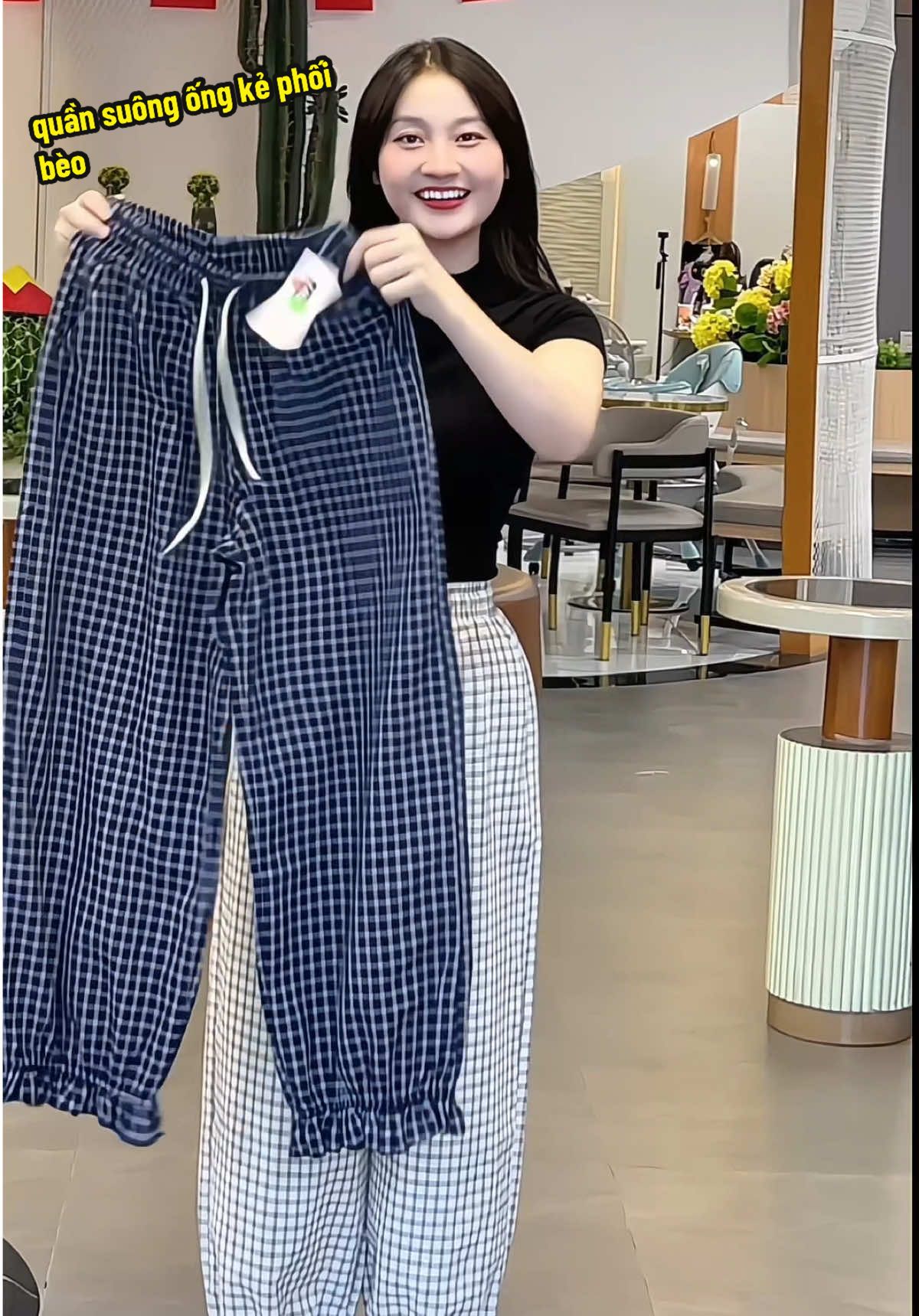 Quần ống suống phối bèo#viralvideo #hangchaycanh #quanbibong #thoitrangnu #quansuongongrong 