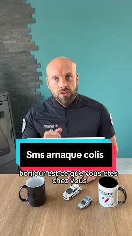 ⚠️Attention une arnaque sévit en ce moment , voici la marche à suivre si vous recevez ce message sms pour la réception d’un colis 📦.  Dites moi si vous l’avez déjà reçu ! #police #creatorsearchinsights #uniform #securite 
