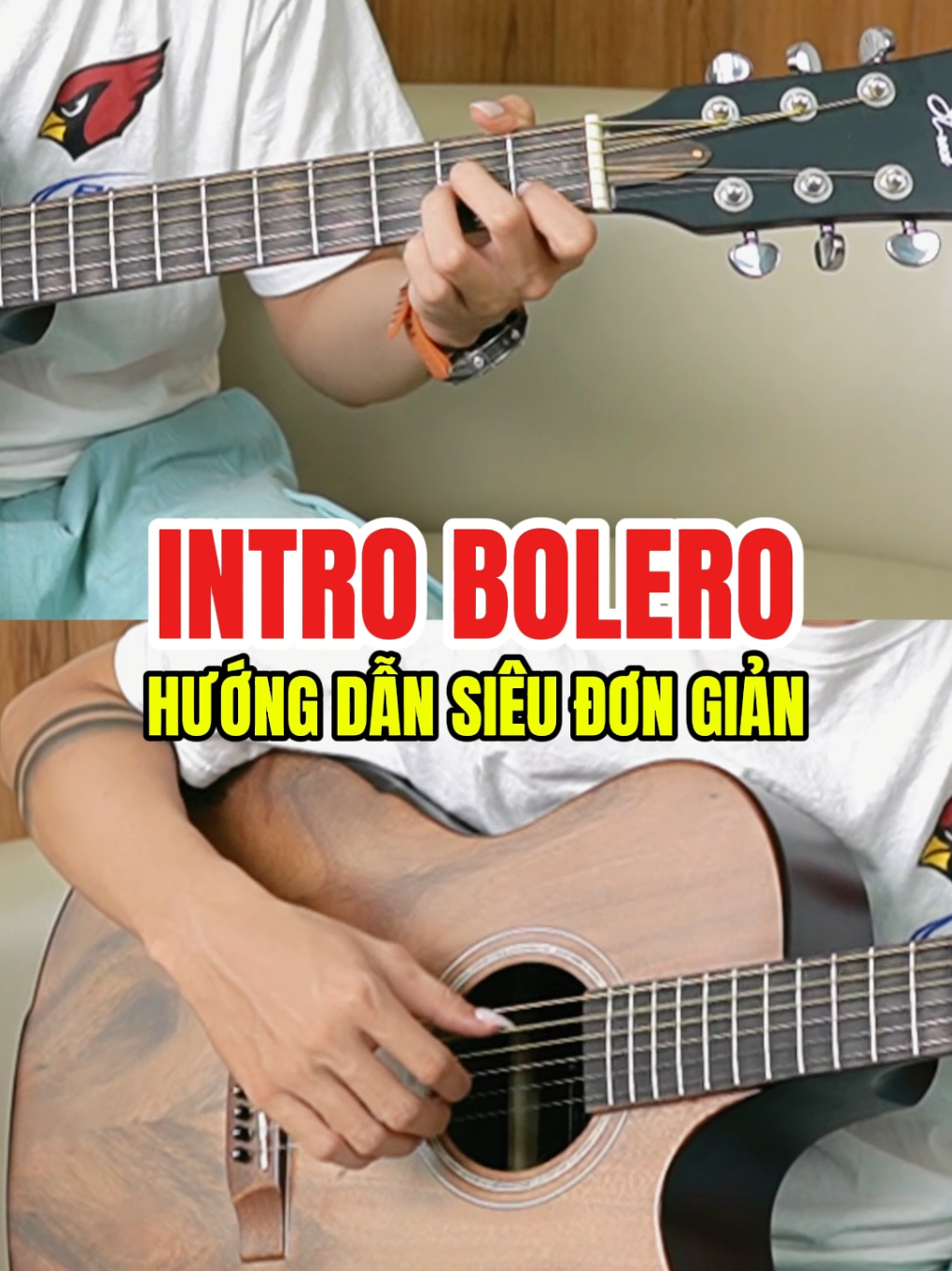 Intro Bolero - Hướng dẫn siêu đơn giản, chi tiết và dễ hiểu #intro #bolero #danhay #28ngaytandoguitar