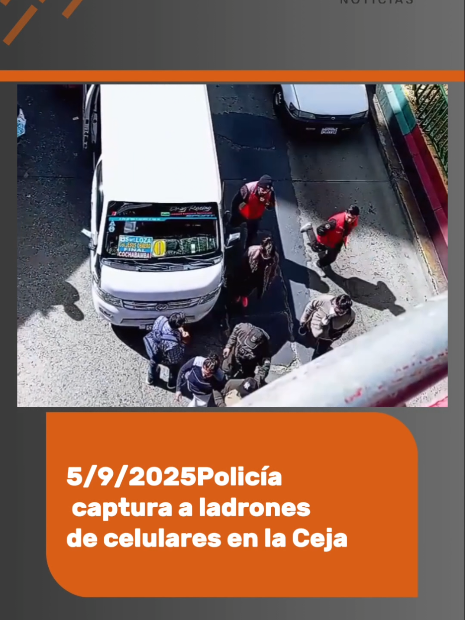 🟠En la #Ceja de #ElAlto la policía logró capturar a ladrones de celulares que habían robado dispositivos móviles a tres universitarios debajo del Puente del Arquitecto.  #novavoxnoticias #noticiasbolivia #noticias 