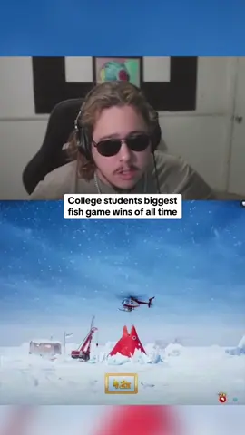 College students biggest fish game wins of all time #kickstreaming 