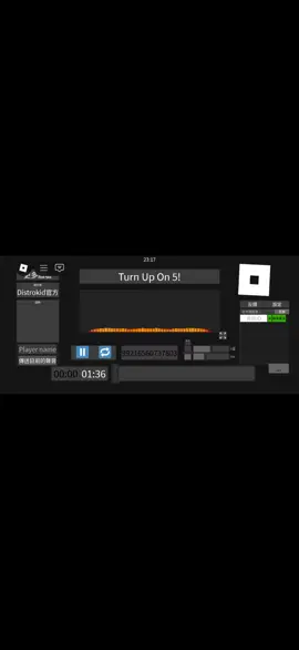 部分 134｜Turn up on 5! #roblox #robloxmusic #soundeffectsplayer  #fyp #xyzcba 