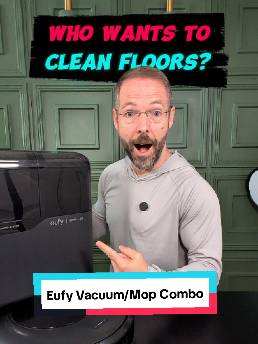 Replying to @classicmilkman_ No one enjoys cleaning floors so let this robot do it for you. #robotvaccuum #robotmop #floorcleaner #vacuum #mop @eufy US 
