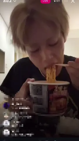 初めてプルダック食べてみたら…………………        #かやゆー #プルダックポックンミョン #fyp @かやゆー 