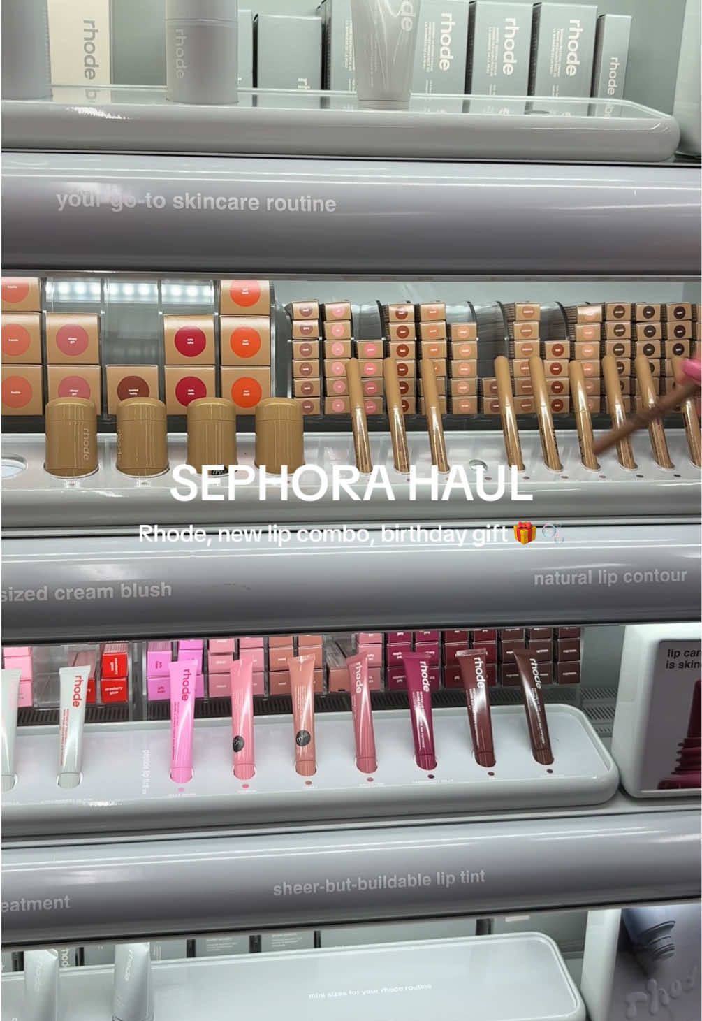 HAUL, REVIEW & FIRST IMPRESSIONS 🧸🥞🪽 #rhode #sephora #makeup 
