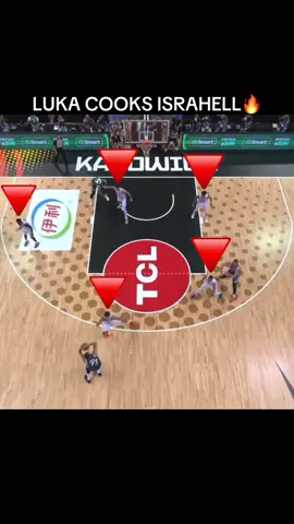 LUKA DONCIC DROPS A 37 BOMB ON ISRAHELL🔥 #luka #yugoslavia #eurobasket #nbaedits #slovenia 