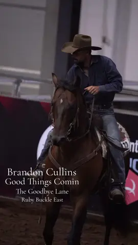 The bay stallion they call Good Things Comin, by the Goodbye Lane, showed up yesterday down south. Brandon Cullins was able to grab some 1D money in the Derby at the Ruby Buckle East race placing 6th with a 15.166 🔥 We are rolling into Round 2 of the Futurity here soon in Perry. Watch it live ➡️ link in bio.  📸 @BarrelRacing.com 