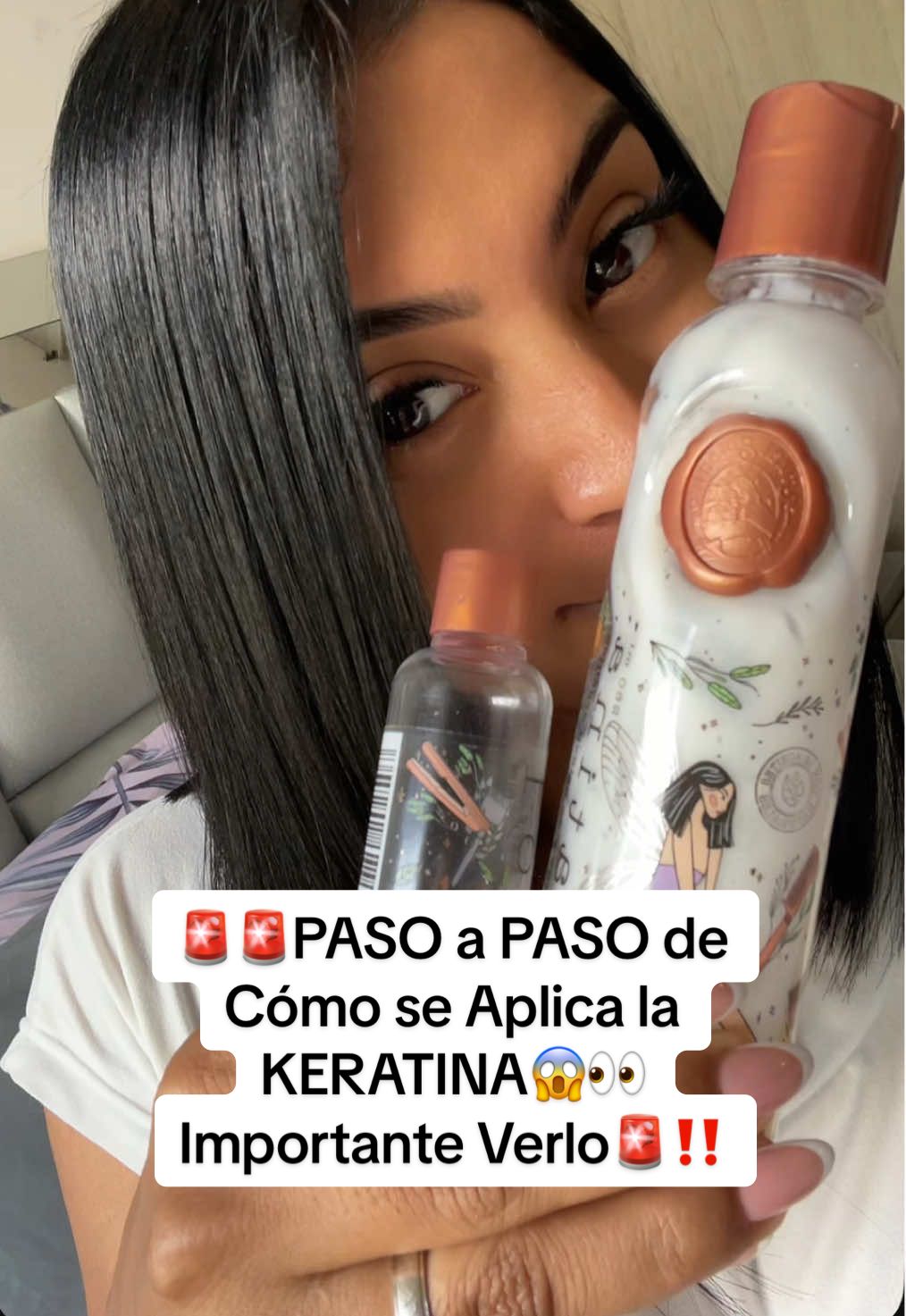Quieres un cabello usa esta KERATINA🤩 #keratina #keratinasinformol #hair #straighthair #women 