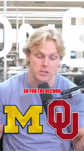 A lot goes into this one #CollegeFootball #OklahomaFootball #MichiganFootball