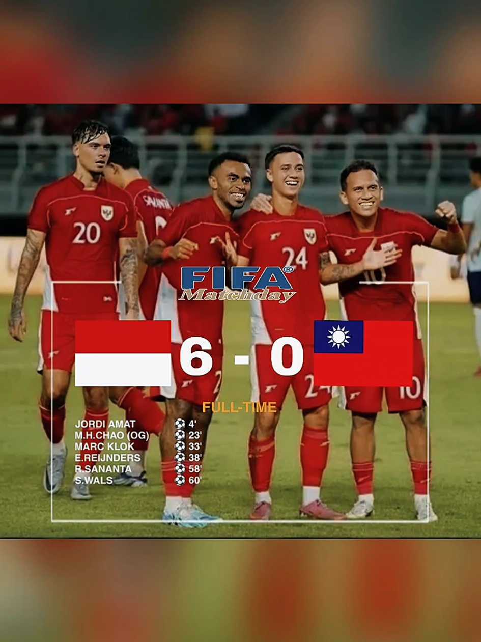 gacor benerr walaupun cina make second account 🤩🥳🔥 #indonesiavscinataipei#timnasindonesia#cinataipei#fyp#fifamatchday 