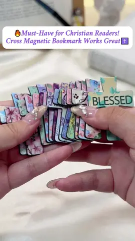 Cross magnetic bookmark for all christian reader💗🥰#bookmark #magneticbookmarks #paperclip #studysupplies #stationery #cross #bookclip #schoolsupplies #christiangifts #backtoschool #studytok #giftideas #teacheroffice #booklover #readinglover #movationalquotes #prayer #faith #inspirational 