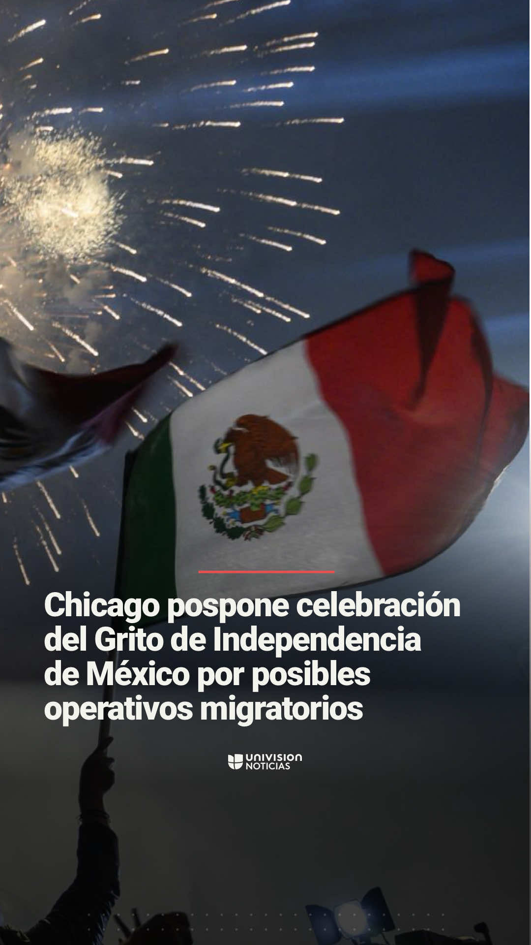 ➡️🇲🇽 Chicago pospone celebración del Grito de Independencia de México por posibles operativos migratorios. Los organizadores del Grito de Independencia de México anunciaron la postergación del evento ante la posibilidad de operativos migratorios y el potencial despliegue de la Guardia Nacional en Chicago. El gobernador de Illinois, J.B. Pritzker, aseguró que agentes federales estarán en el estado para realizar redadas y que su centro de operaciones será la base naval de Great Lakes. Informa Viviana Ávila.  📺 Más del Noticiero Univision a las 6:30pm/5:30C y Edición Nocturna a las 11:30pm/10:30C. #inmigración #Chicago #GuardiaNacional #Chicago #Uninoticias 