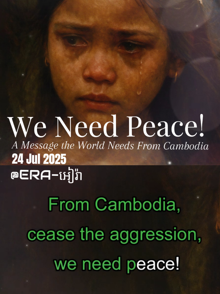 A Cambodian Heartbreaking Plea for Peace The World Needs to Hear- [CREDITS] Intro Video: BTV News Produced by: [Khmer Golden Harvest] #cambodia #khmer #lyrics #Peace #song 
