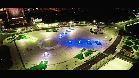 Quảng trường Phan Ngọc Hiển-Cà Mau#xuhuong #flycam #trending #Hàoflycam#càmau 