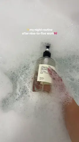 me time after work #metime #9to5 #afterwork #afterworkroutine #bodycare 