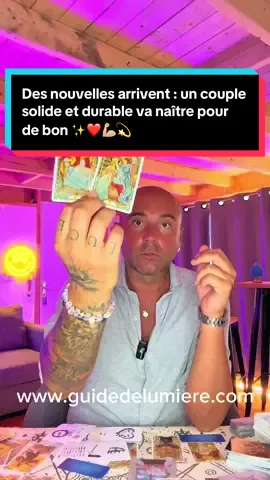 L’heure est aux retrouvailles pour beaucoup de Flammes Jumelles qui sont su affronter leurs peurs et les transcender.  Ce tirage ne déroge pas à la règle actuelle et les portails énergétiques à venir vont finir d’épurer les derniers obstacles pour beaucoup d’entre vous.  Vous serez désormais une source d’inspiration profonde pour toutes celles et tous ceux qui doivent avancer sur ce chemin, en leur rappelant que le travail sur soi finit toujours par payer et que les réunions et les fusions existent dans la matière 💪🏼💪🏼👏🏼👏🏼 Vous allez aussi œuvrer pour la Grand Tout dans l’Amour et la Lumière inconditionnelle, tels des pionniers d’une nouvelle ère ✨🌍💫 C’est une superbe lien et un beau couple qui va se former. Probablement plusieurs d’après ce que je canalise en rédigeant ce texte. Un saut quantique va s’opérer grâce à l’aide du Divin en ce portail puissant de Dimanche à Mardi, et plus globalement jusqu’à à la mi-octobre visiblement 👆🏼👂🏻👼🏼 Prends soin de toi et je souhaite que ce tirage te soit destiné et soit destiné au plus grand nombre d’entre vous. Avec tout mon amour, Anthony ☺️ NB: Si tout souhaites réserver une guidance personnalisée, mon agenda en ligne est ouvert sur mon site internet. Sinon on se revoit très vite ici pour un nouveau tirage du jour ✨🔮💫 #guidancedujour #voyance #tiragesentimental 