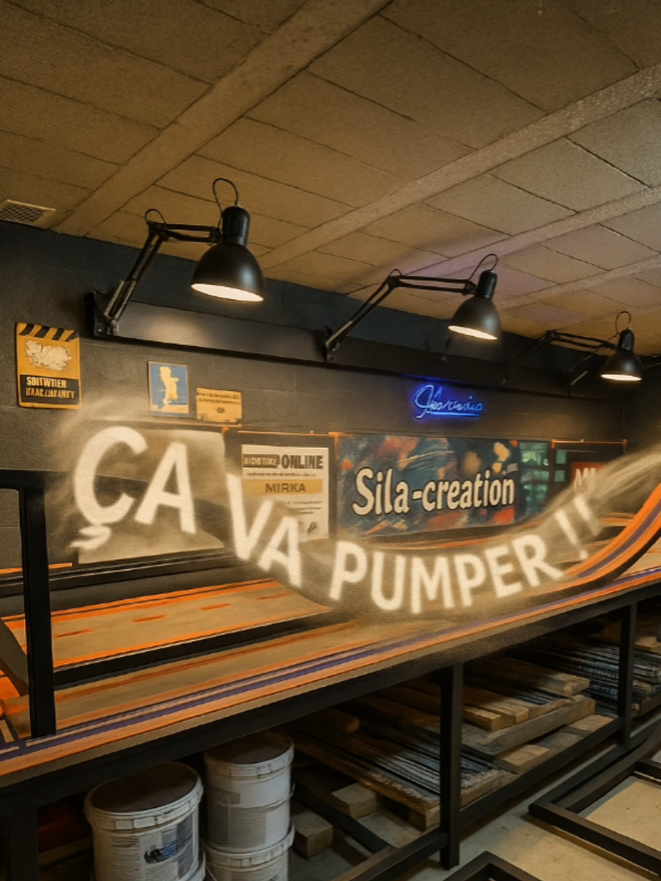 Je réalise une promesse que jai fait a mon fils, depuis qu'il me voit récupérer du bois il ne cesse de me demander de lui fabriquer un pumptrack, et comme je lui est promis, je tien ma parol. #pumptrack #palette #bois #wooden #rubio  @RubioMonocoatFrance 