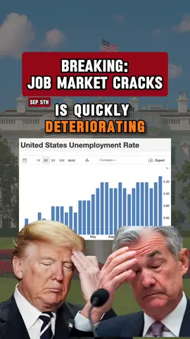 Breaking News: The job market in the U.S. is quickly deteriorating, and with today's horrible unemployment report, the Fed might just have to implement a jumbo rate cut in the next interest-rate meeting.