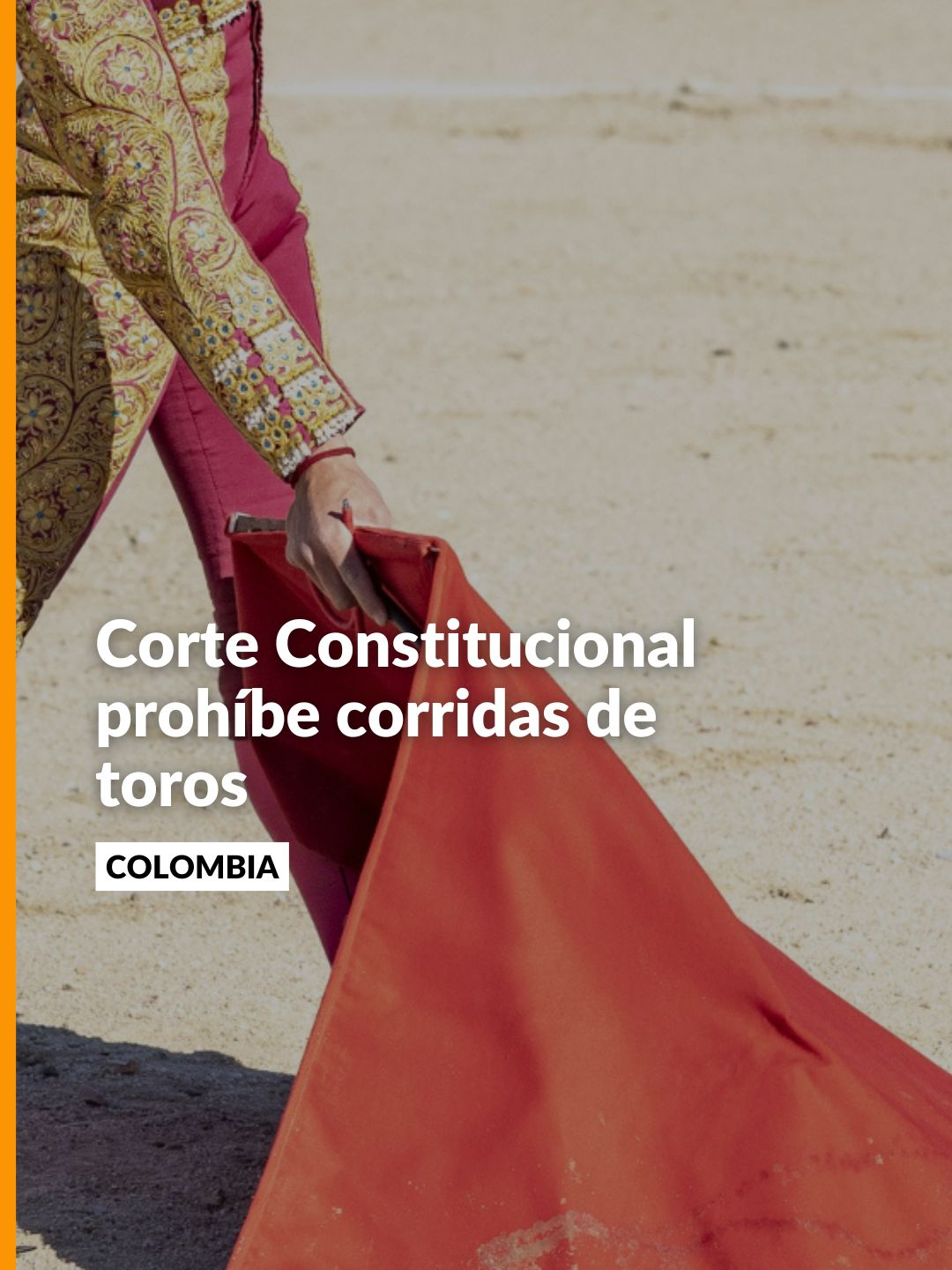 La Corte Constitucional avaló la ley que prohíbe las corridas de toros. La senadora Esmeralda Hernández, su autora, habló en Noticias Caracol sobre los detalles de esta normativa.  Siga la señal de Noticias Caracol En Vivo en noticiascaracol.com