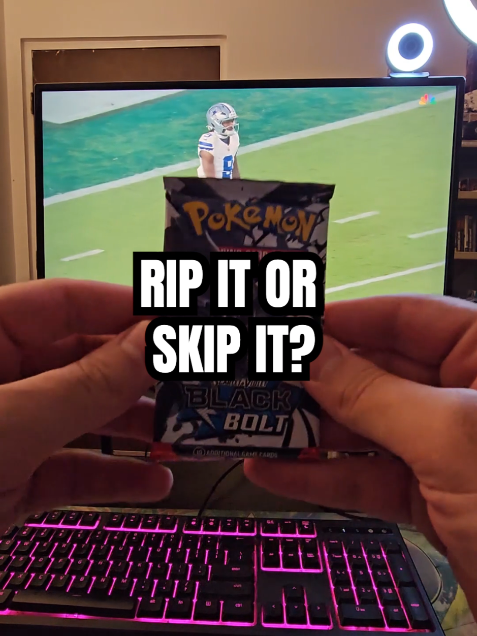 Rip it or Skip it? - Episodes 27 - NFL Kick off #Pokemon #Pokemontiktok #pokemoncards #NFL #ripitorskipit 
