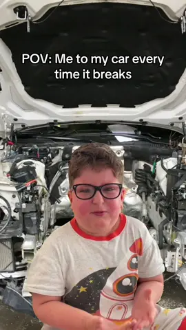 I fixed you last week, why are we here again 🤦.                                                                         #cartok #carhumor #mechanic #mechaniclife #carmeme 