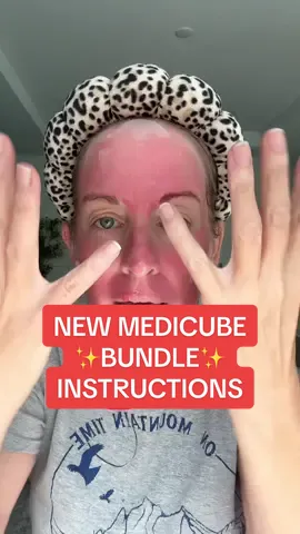 NEW Medicube Bundle Instructions! This bundle is amazing for fine lines, wrinkles, sun damage, and just overall making your skin look more youthful and bright #medicubeinstructions #koreanskincare #skincaresteps #skincareroutine #antiagingskincare 