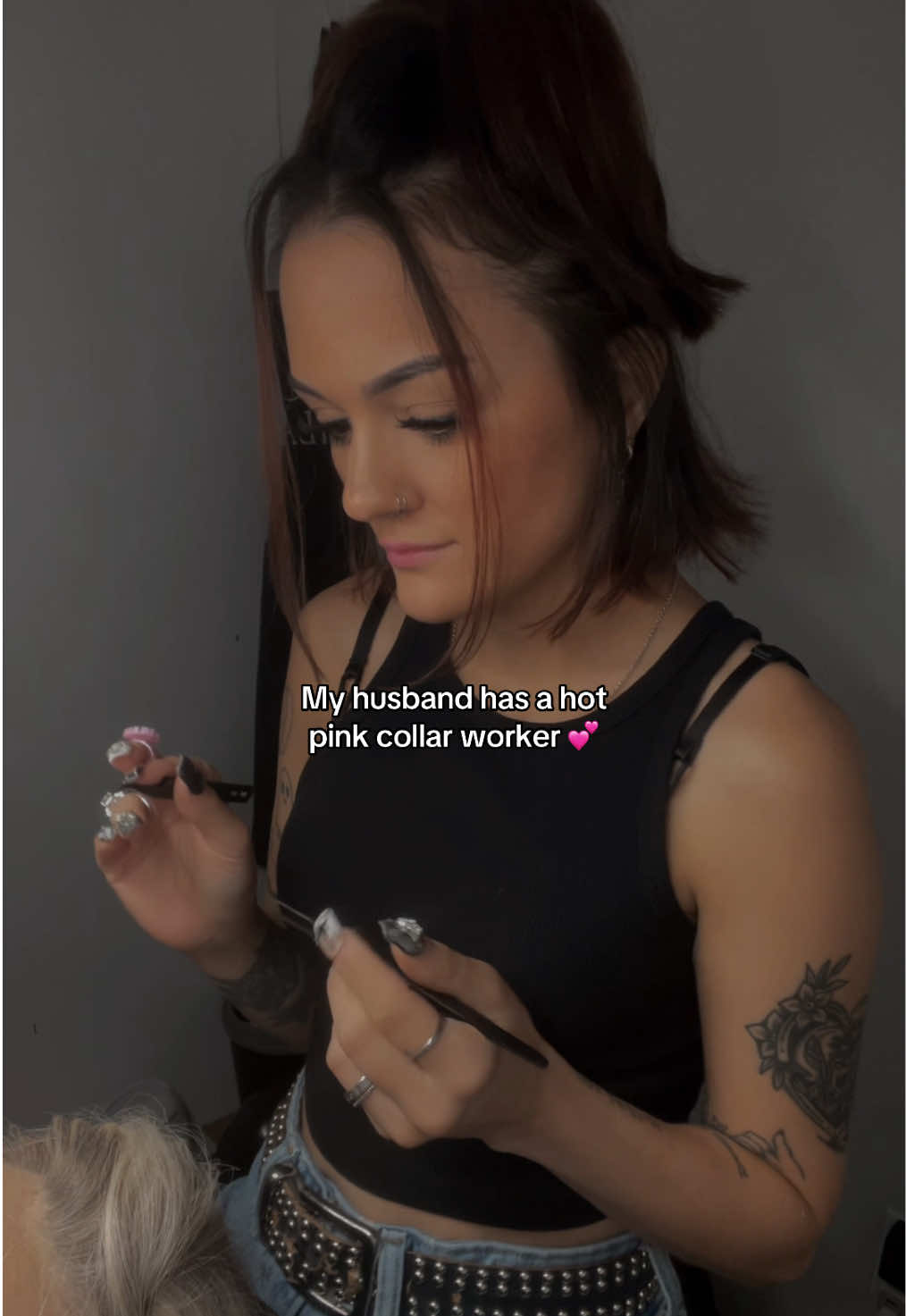 Y’all should follow my beauty page @A.R. Beautyy | emo lash tech  #tradwife #marriedlife #healthymarriage #businessowner #lashtechnician 