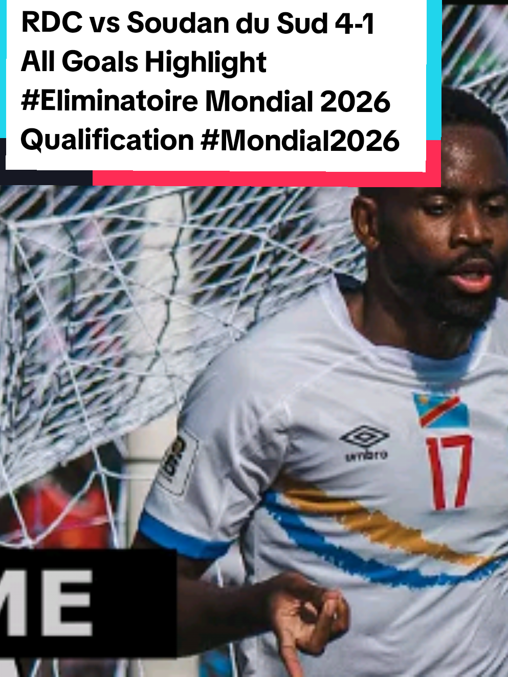 RDC vs Soudan du Sud 4-1 All Goals Highlight #Eliminatoire Mondial 2026 Qualification #Mondial2026 #rdcongo🇨🇩  #soudandusud résumé du match #Bakambu Goals 