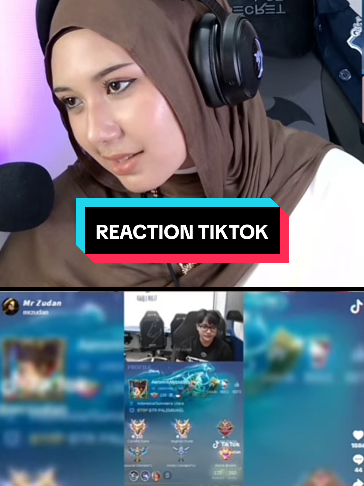 REACTION AERON X ALYSSA🤭 #fyp #fypシ゚ #laron #alyssa #aeronshikii 