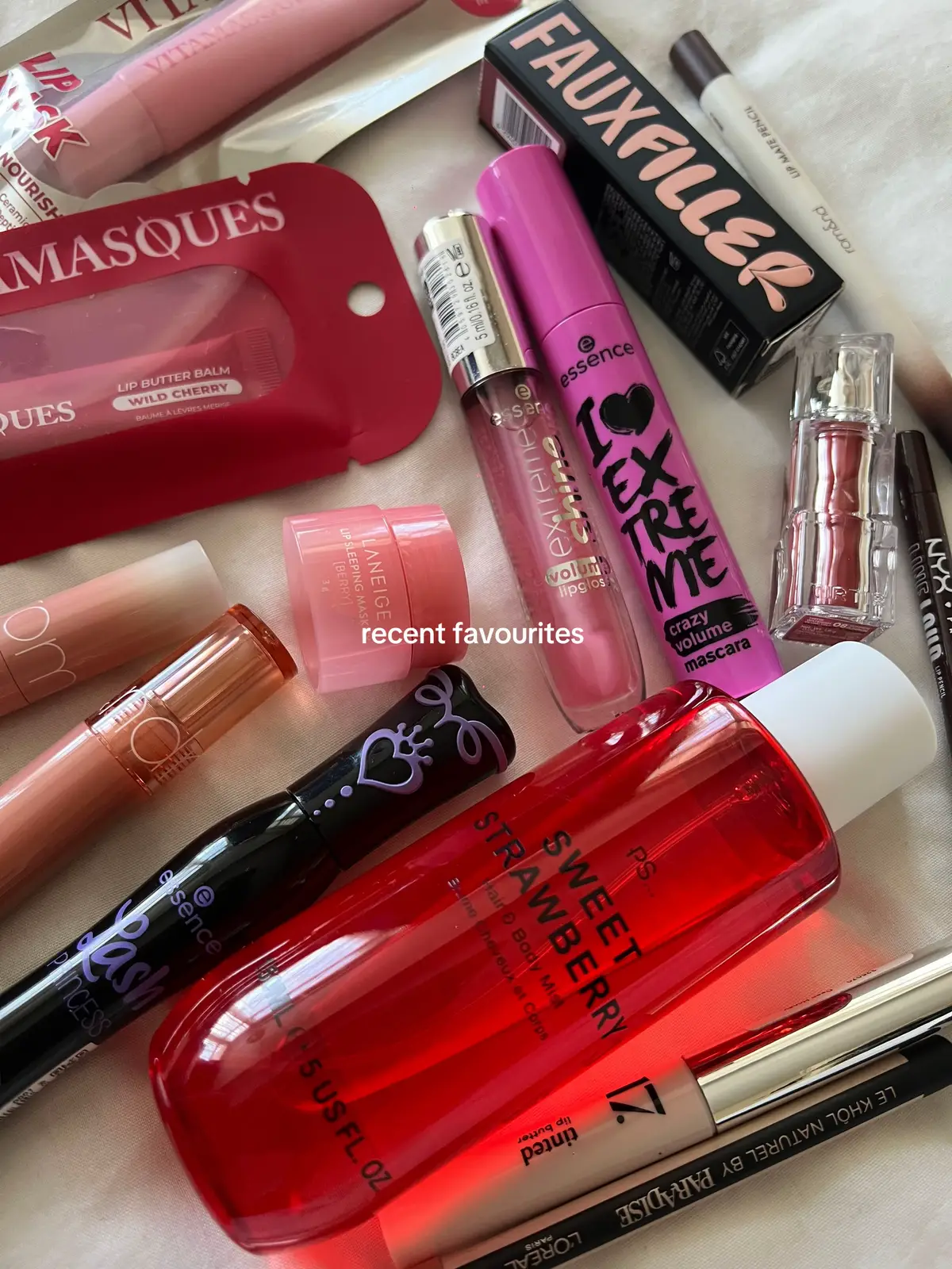 @Vitamasques UK @Huda Beauty @essence.cosmetics @nyxcosmetics_uk @롬앤 romand @Primark @TIRTIR Inc. @Boots UK @LANEIGE UK  *ੈ❀ #girlyaesthetic #beautyessentials #makeup #browngirl #SelfCare  