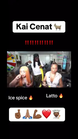 The 🐐 S/o thank you beloved pull up whenever you’re ready ‼️‼️‼️‼️❤️💪🏾🤞🏾🙏🏽👨🏾‍🍳 #kaicenat #icespice #latto #nyc #fyp 