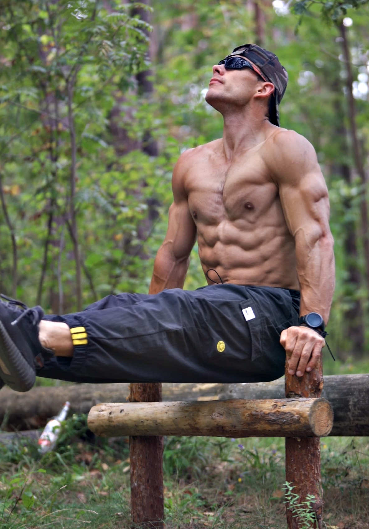 Тренировка в Лесу / Workout in the Forest #sport #Fitness #workoutmotivation 