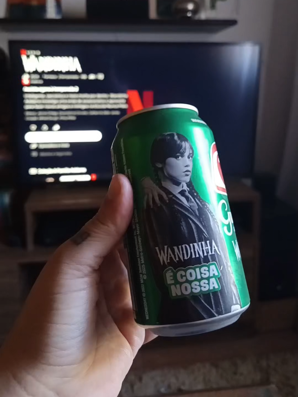 // Não resisti!  #wandinha #netflix #guaranaantarctica #ladygaga #series 
