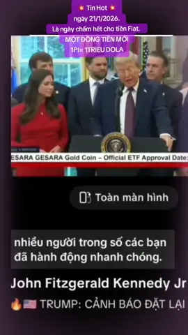 💥 Tin Hot 💥 ngày 21/1/2026. Là ngày chấm hết cho tiền Fiat.  Tổng thống Trump công bố NESARA VÀ GESARA,, SẼ RA MẮT ĐỒNG TIỀN BẢNG VỊ VÀNG ,PI  LÀ ỨNG VIÊN SÁNG GIÁ, GIÁ TRỊ 1 ĐỒNG TRỜI ƠI Ú Ù Ụ LUÔN ACE .👇👇👇👇👇👇👇#pibrowser #pinetwork #pinetwork #web3 #stablecoin 