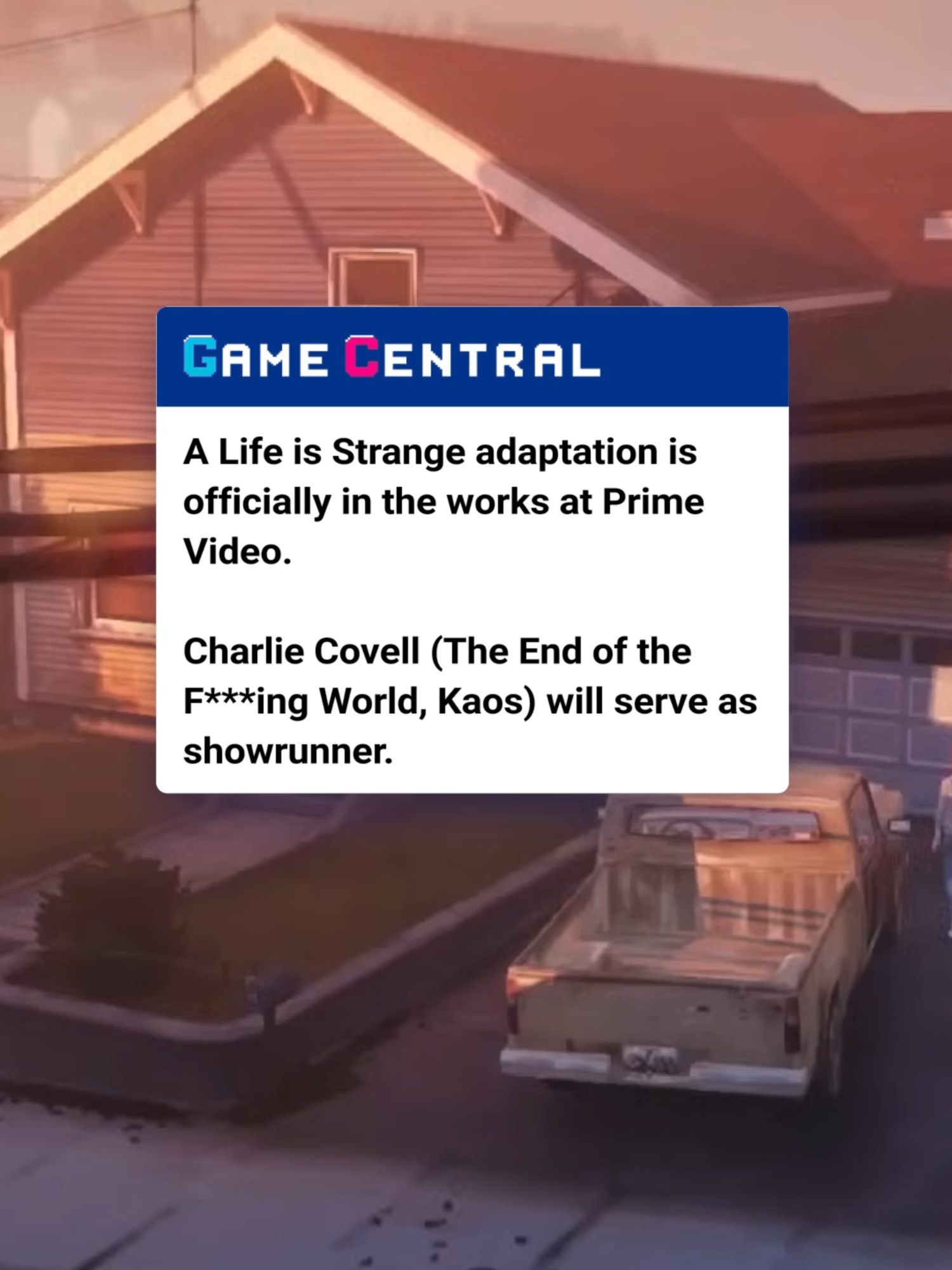 time to head back to arcadia bay before too long it seems, as variety is reporting that a tv series adaptation of life is strange is in the works with charlie covell, best known for previously adapting the end of the f***ing world, will be serving as showrunner #lifeisstrange #maxmayfield #chloeprice #lgbt #gaming