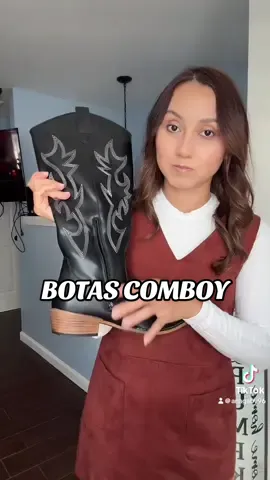 Botas vaqueras #botas #womenboots #comboyboots #botasdemujer 