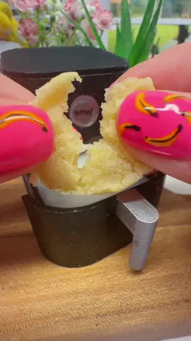 Perfect Miniature Pancakes in the miniature air fryer with some ASMR sounds #pancake #airfyer #asmr 