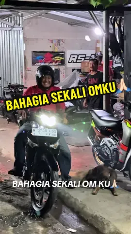 BAHAGIA SEKALI OMKU🙏🏻 #fyppppppppppppppppppppppp  #restorasi #suprabapak #suprax125 #tiktokviral 