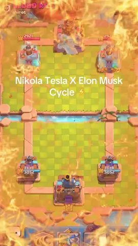 Nikola Tesla X Elon Musk Cycle ⚡️ ⚡️ #cr #clashroyale #clashroyalememes #clashroyaledaily #clashtok 