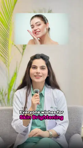 Skin brightening face wash. #dramnanasir #dermatologist #viral #reel #whitening 