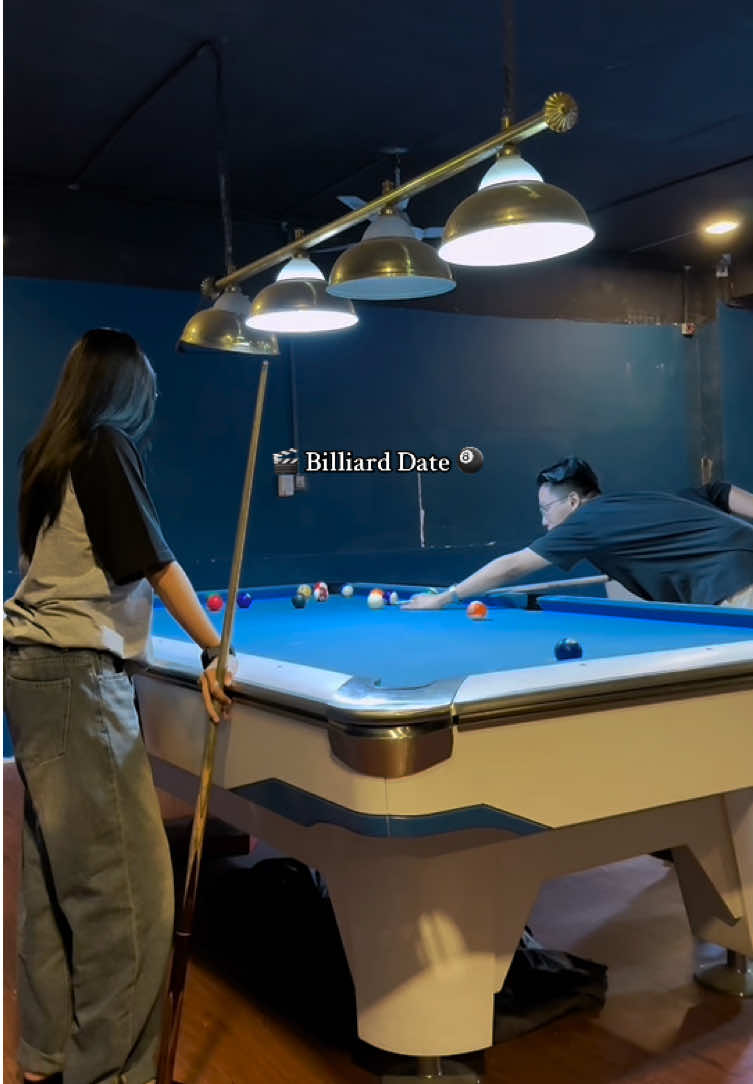 🎱Billiard Date 📍 my bae - @Curio  my personal acc -@Thae Wint Hlaing  #fyp #tiktok #viral #couple #xybca 