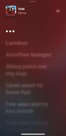 FUN By Rema @Rema #funbyrema #lyrics #musiclyrics #afrobeats #fyp 