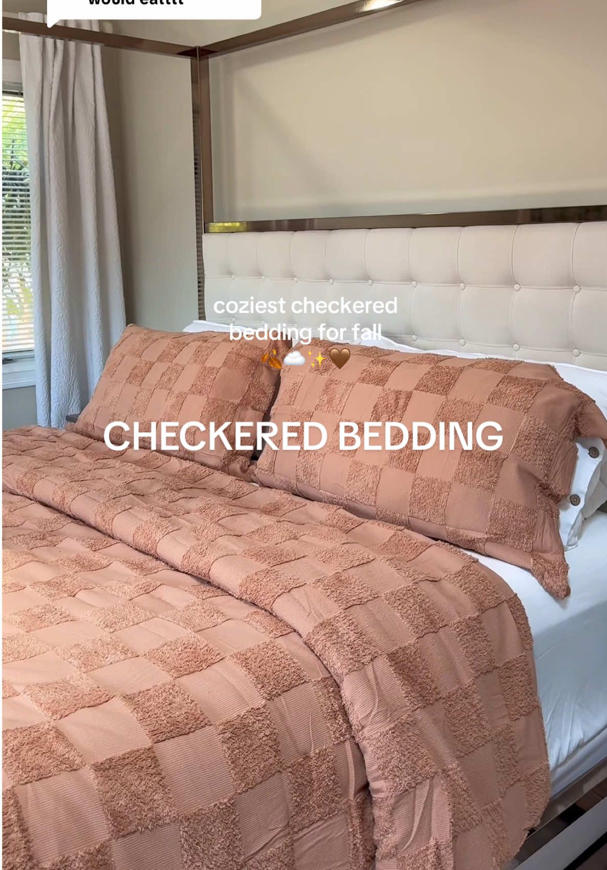 Replying to @kenna 💖 the ‘ber’ months are here and I’m so ready! #fallbedding #bedroomupgrade #cozybedding #comforterset @Bedsure 